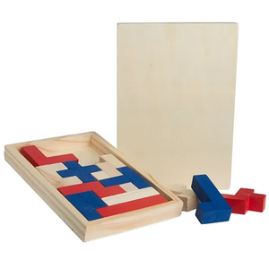 Photo of Color Wood Shapes Challenge Puzzle