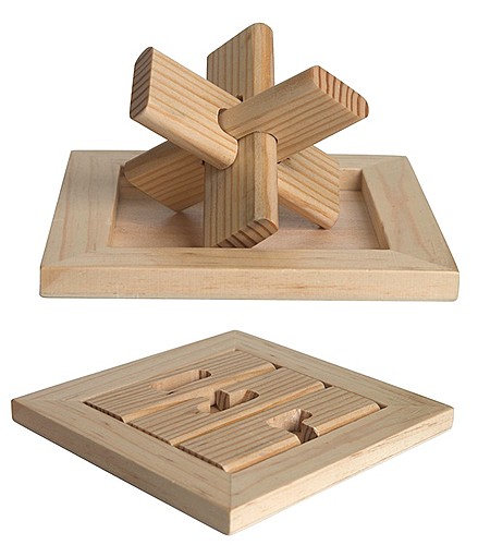 Photo of Wooden Star Puzzle