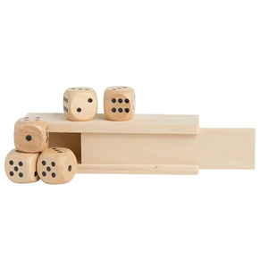 Photo of Wooden Dice In Box