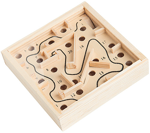 Photo of Wooden Maze Puzzle
