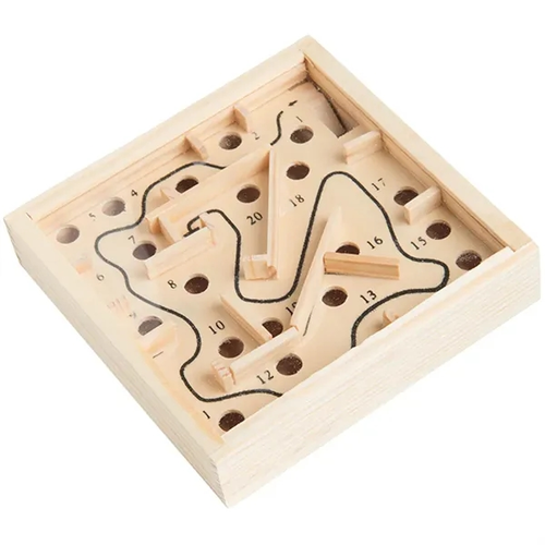 Photo of Wooden Maze Puzzle