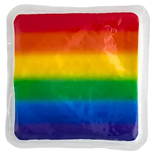 Photo of Rainbow Gel Beads Hot/Cold Pack Square