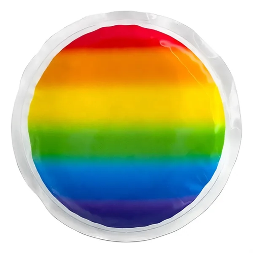Photo of Rainbow Gel Beads Hot/Cold Pack Circle