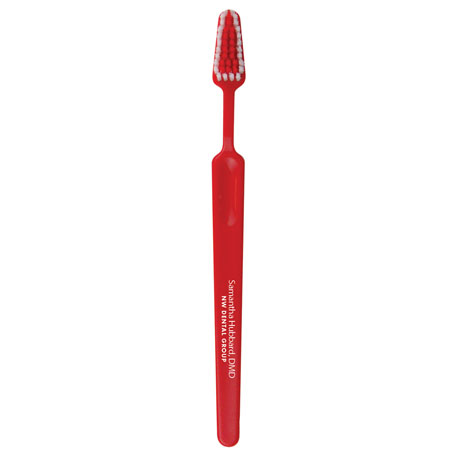 Red color option for Signature Soft Toothbrush