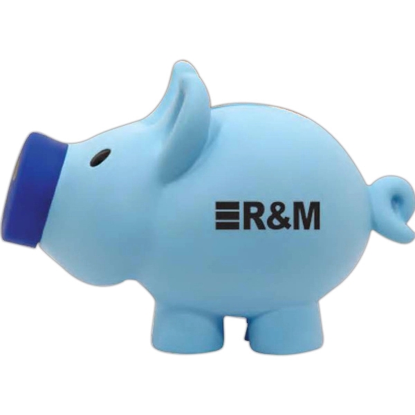Blue color option for Oversized Pink Piggy Bank