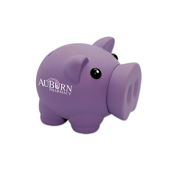 Purple color option for Pvc Large Nose Piggy Bank