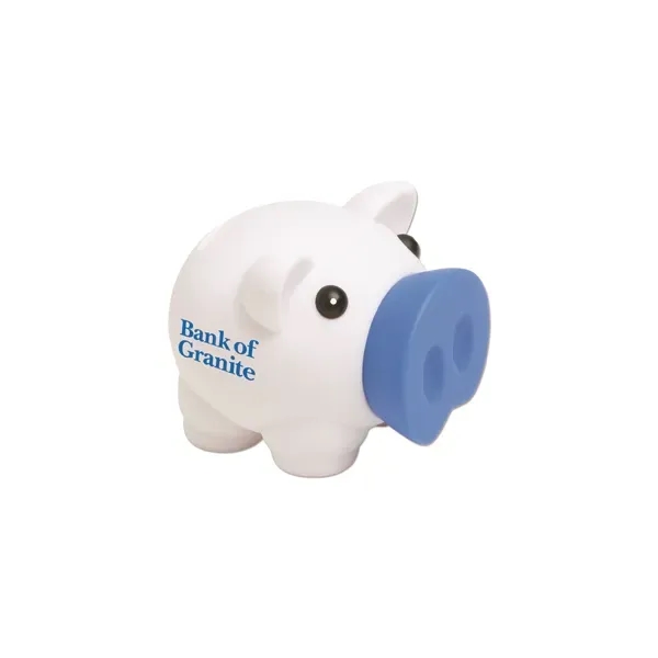 Blue-White color option for Style Snouts Piggy Bank
