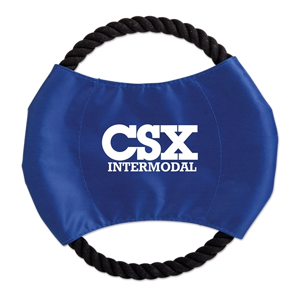 Blue-Black color option for Dog Rope Ring