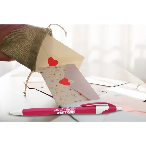 Pink/Black Ink color option for Dart Color Pen