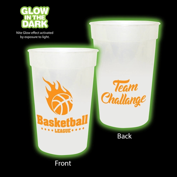 Nite Glow color option for 17 Oz. Nite Glow Stadium Cup