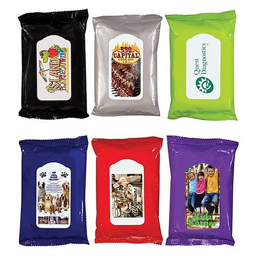 Photo of Antibacterial Wet Wipes, Full Color Digital
