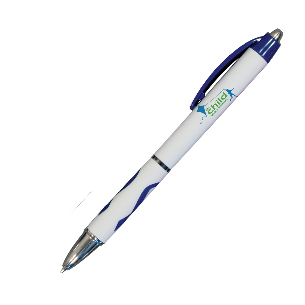 Blue color option for Awareness Grip Pen, Full Color Digital