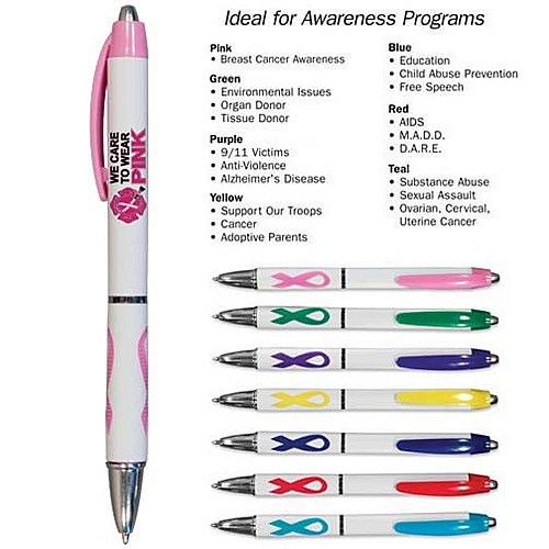 Main photo of Awareness Grip Pen, Full Color Digital
