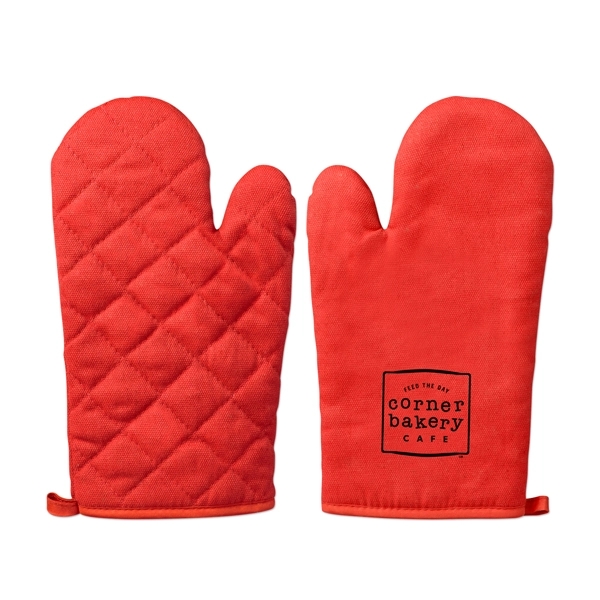 Red color option for Oven Mitt