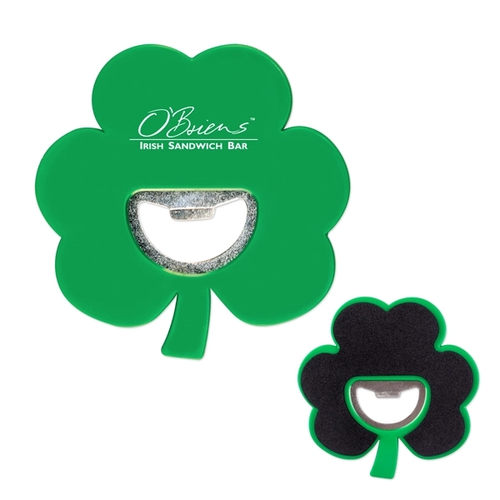 Main photo of Shamrock Coaster Bottle Opener