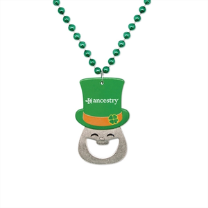 Photo of St. Patrick's Bottle Opener Bead