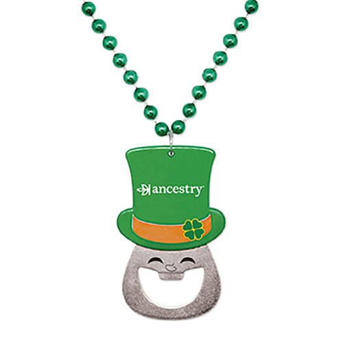 Photo of St. Patrick's Bottle Opener Bead