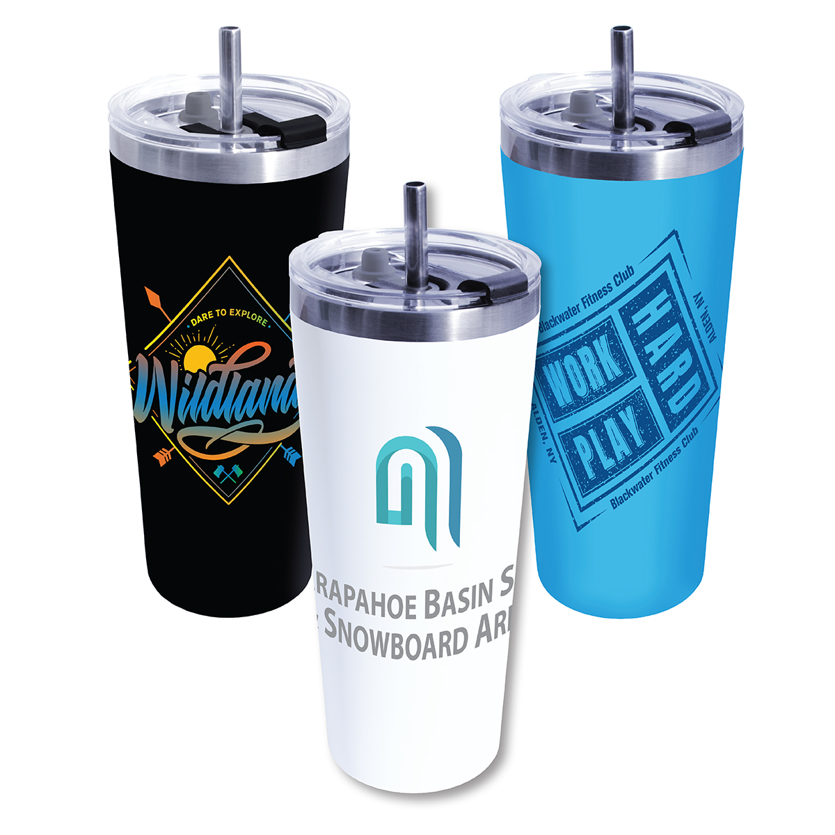 Black color option for 17 Oz. Smooth Stadium Cup