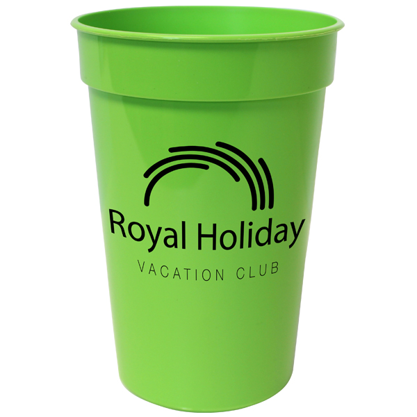 Lime Green color option for 17 Oz. Smooth Stadium Cup