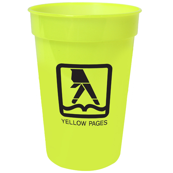 Neon Yellow color option for 17 Oz. Smooth Stadium Cup
