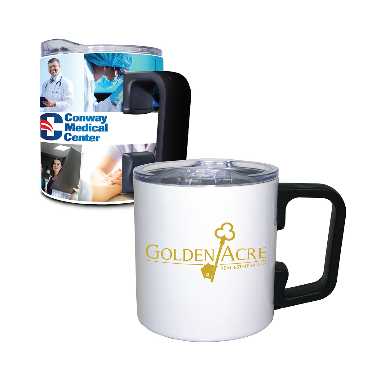 White color option for 17 Oz. Smooth Stadium Cup