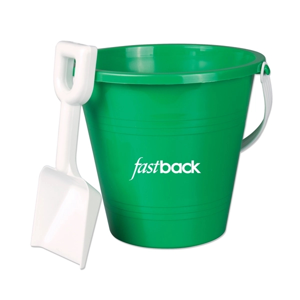 Green color option for 9" Pail With Shovel