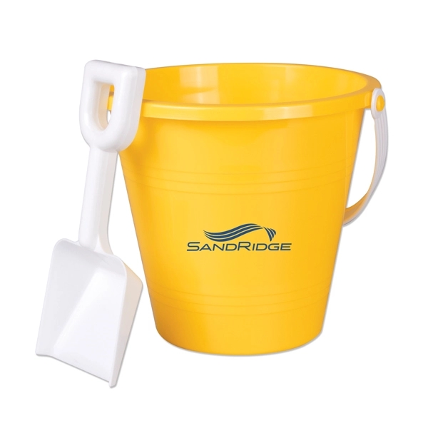 Yellow color option for 9" Pail With Shovel