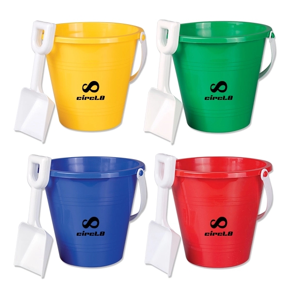 Assorted color option for 6" Pail With Shovel