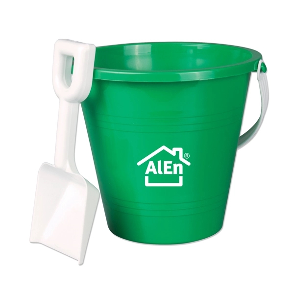 Green color option for 6" Pail With Shovel