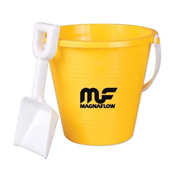 Yellow color option for 6" Pail With Shovel