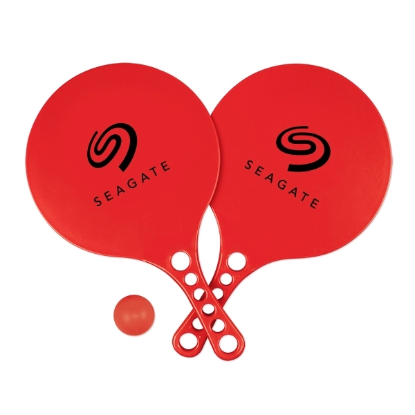 Red color option for Beach Paddle Ball