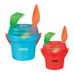 Photo of Mini Sand Pail With Toys And Lid