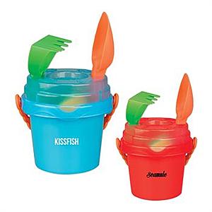 Photo of Mini Sand Pail With Toys And Lid