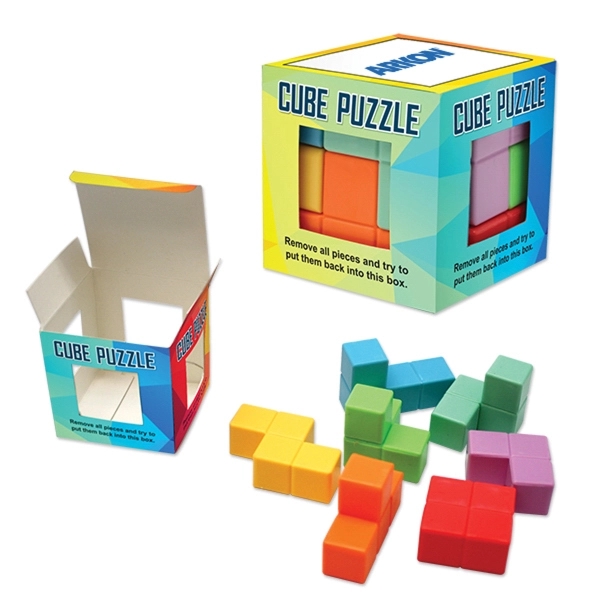 Multi Color color option for Cube Puzzle In Box