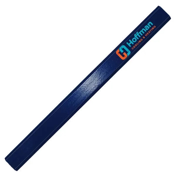 Dark Blue color option for Enamel Finish Carpenter Pencils, Full Color Digital
