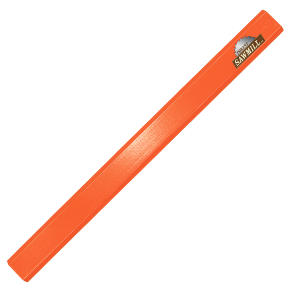 Orange color option for Enamel Finish Carpenter Pencils, Full Color Digital