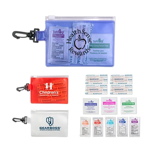 Photo of First Aid In Zip Close Pouch With Carabiner