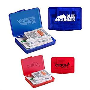 Photo of First Aid In Plastic Container