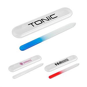Photo of Tempered Glass Nail File In Plastic Case