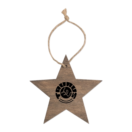 Main photo of Wooden Star Ornament