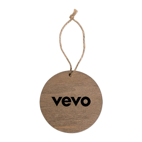 Main photo of Round Wooden Ornament