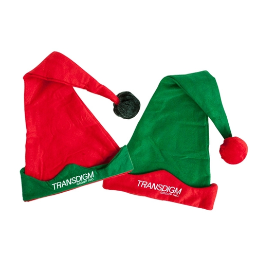 Main photo of Elf Hat With Pom Poms
