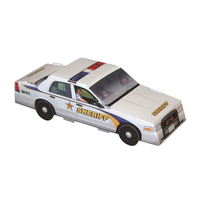 Foldable Die Cut Sheriff Car,Full Color Digital