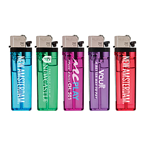 Photo of Transparent Standard Flint Cigarette Lighter