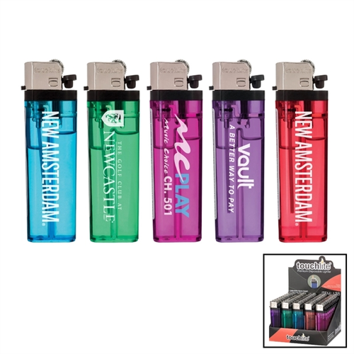 Photo of Transparent Standard Flint Cigarette Lighter