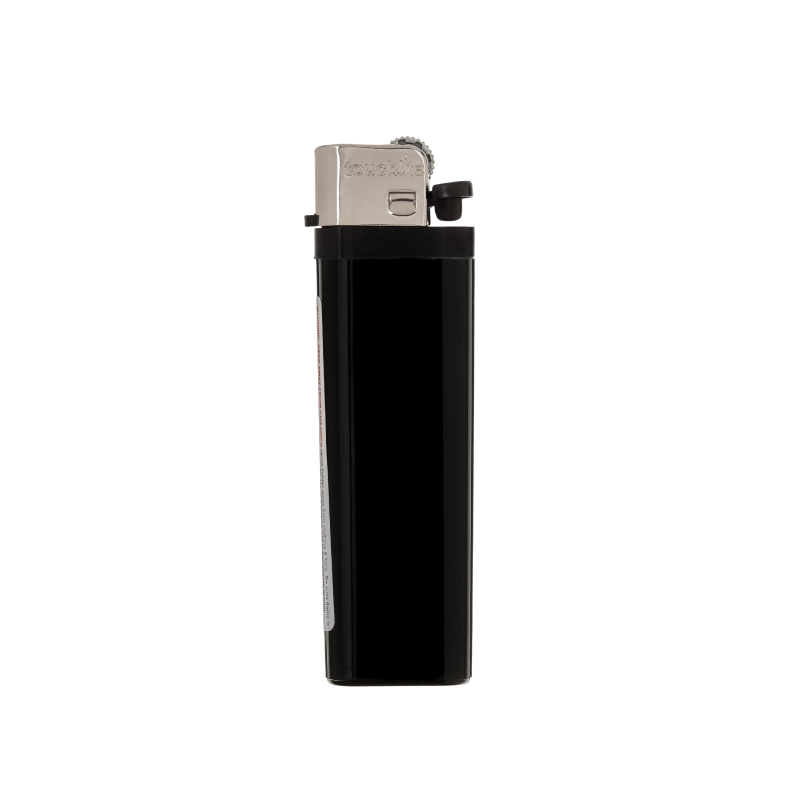 Black color option for Solid Colored Standard Flint Cigarette Lighter