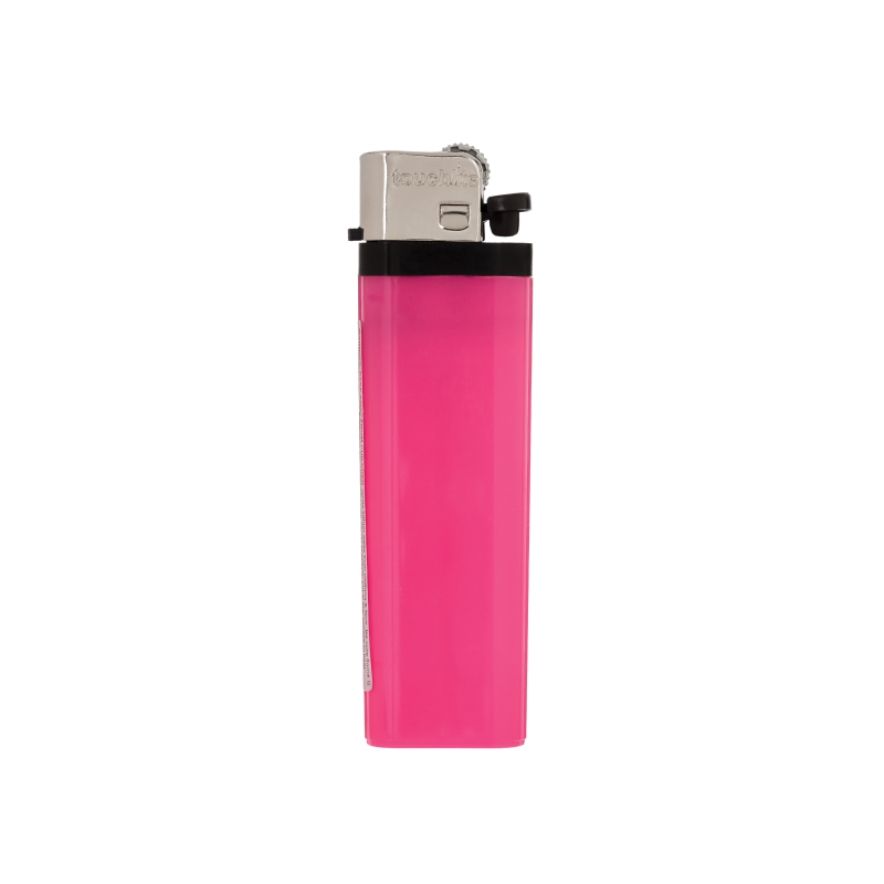 Pink color option for Solid Colored Standard Flint Cigarette Lighter