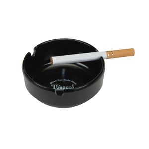Photo of Durable Plastic Heatproof Ashtray W/3 Grooves
