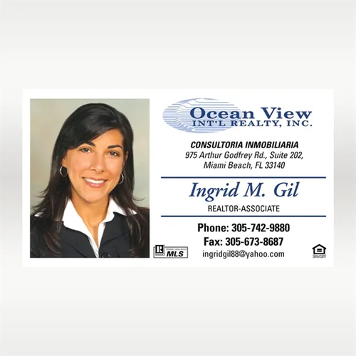 Photo of Full Color Digital Business Card Magnet