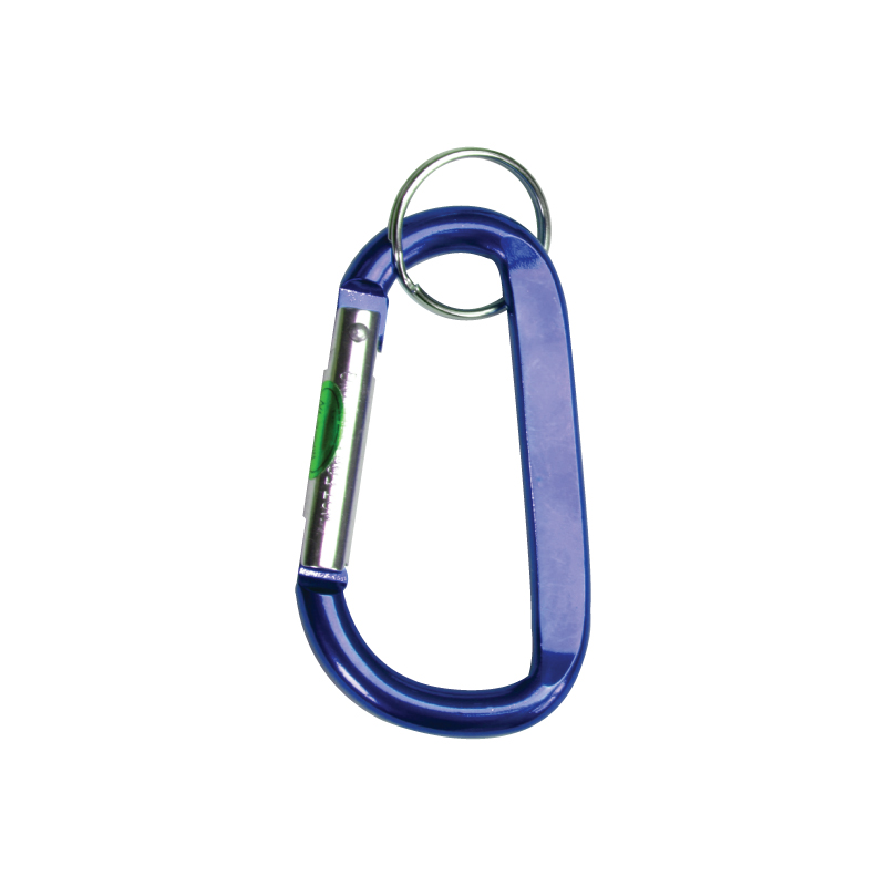 Blue color option for Large Anodized Carabiner Keyring